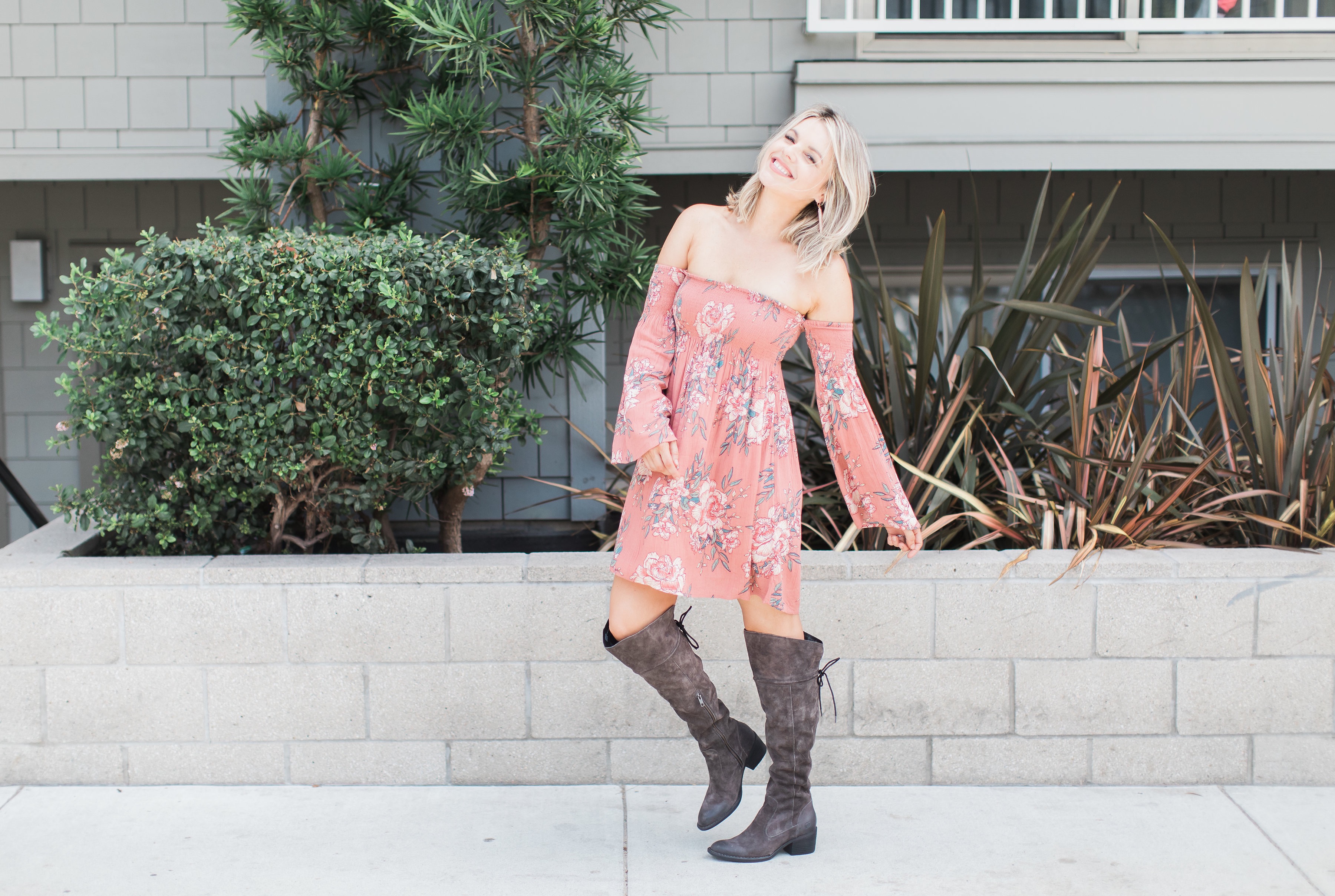 born knee boots