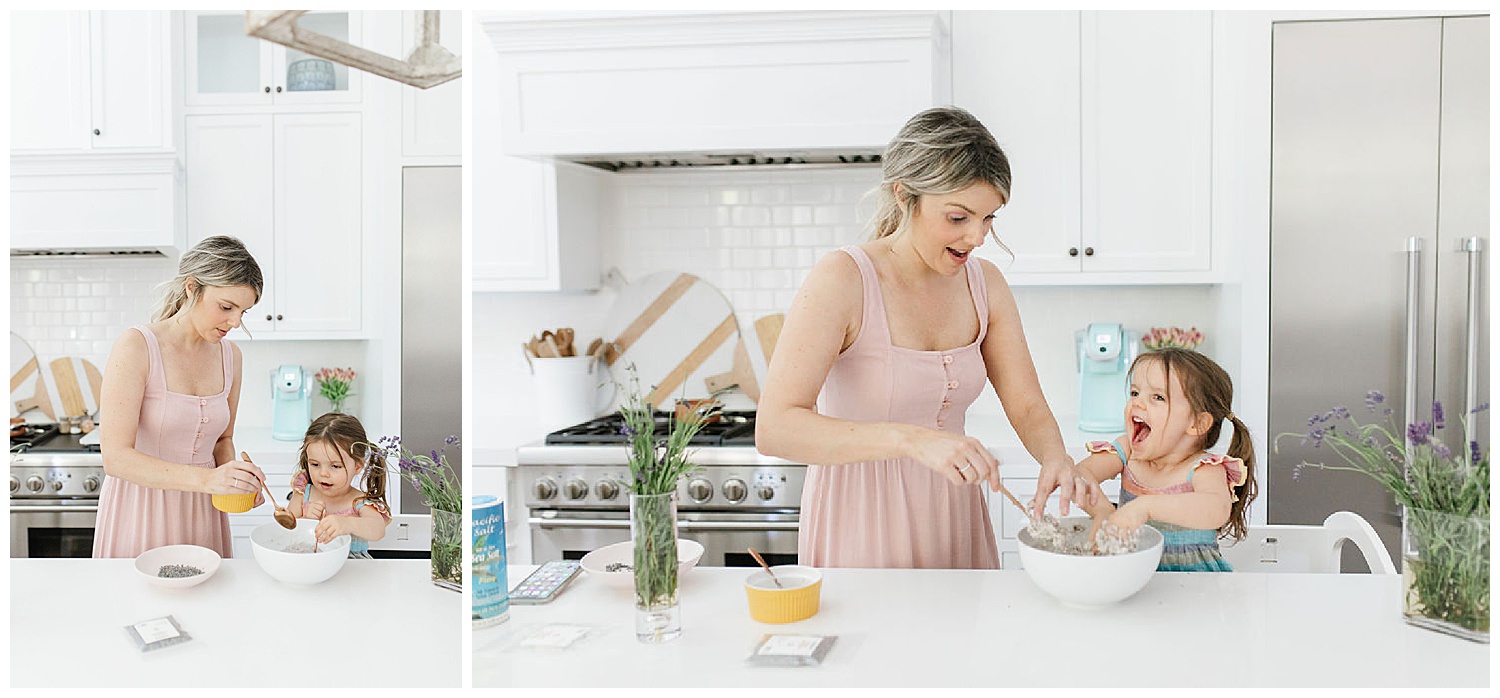 homemade lavender play dough