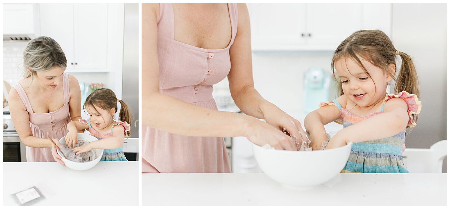 homemade lavender play dough