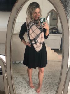 dress with scarf ali manno