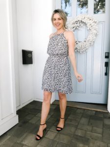 affordable dress cow print