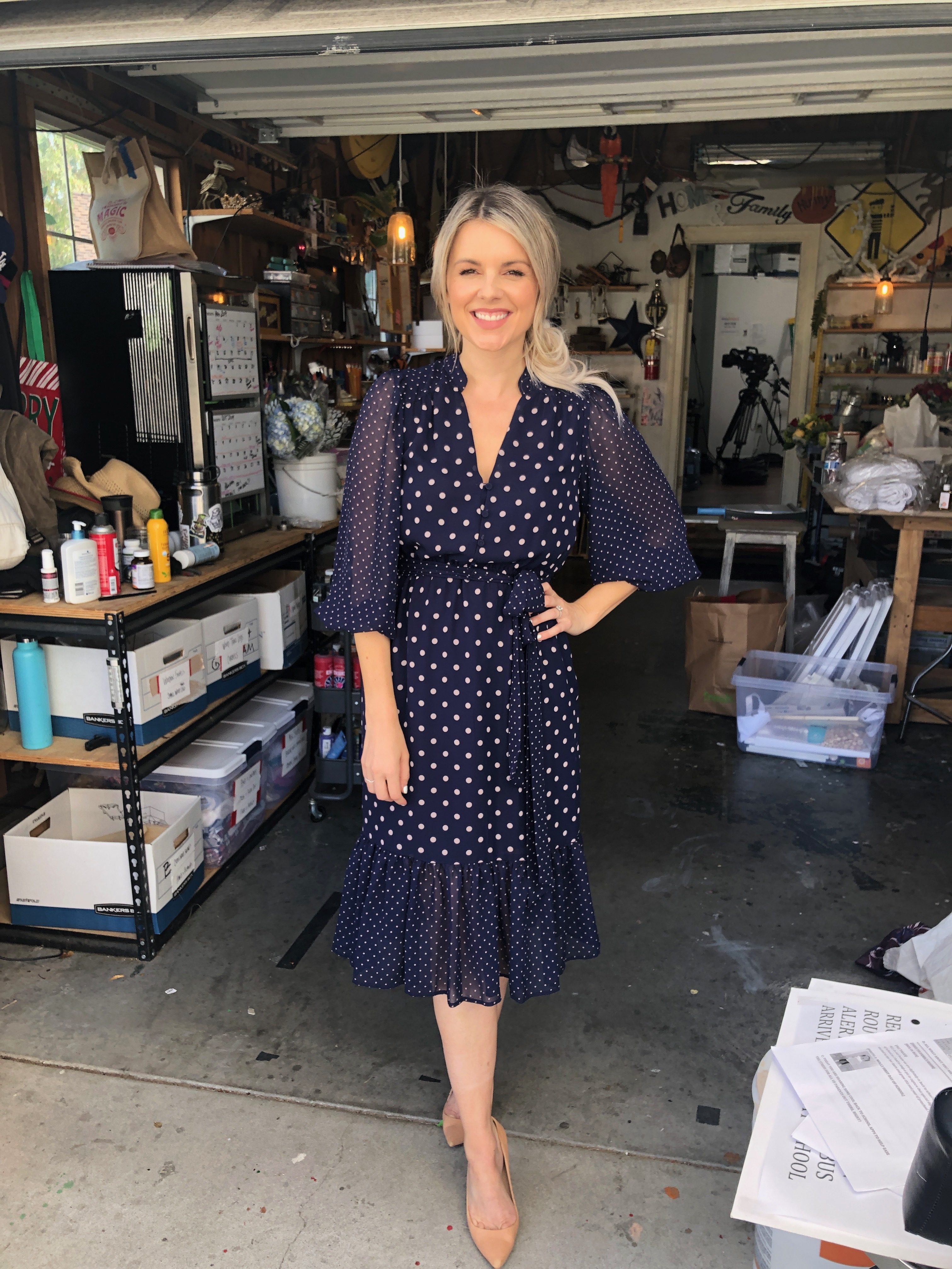 eliza j chiffon dress home and family ali