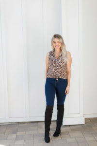 affordable leopard top