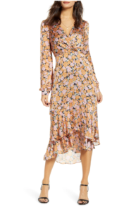 wayf floral dress