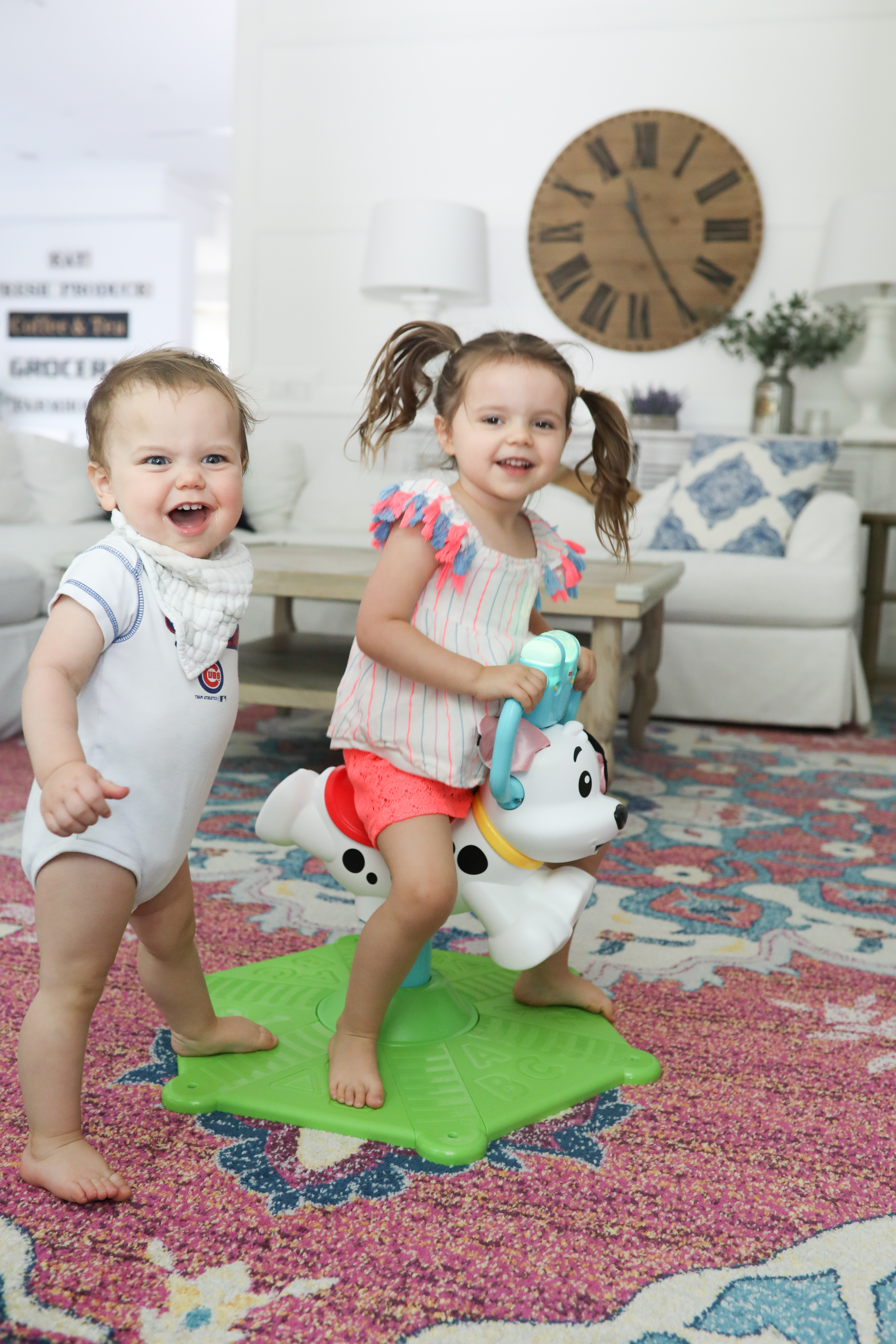 best toys for toddlers bounce and spin dog