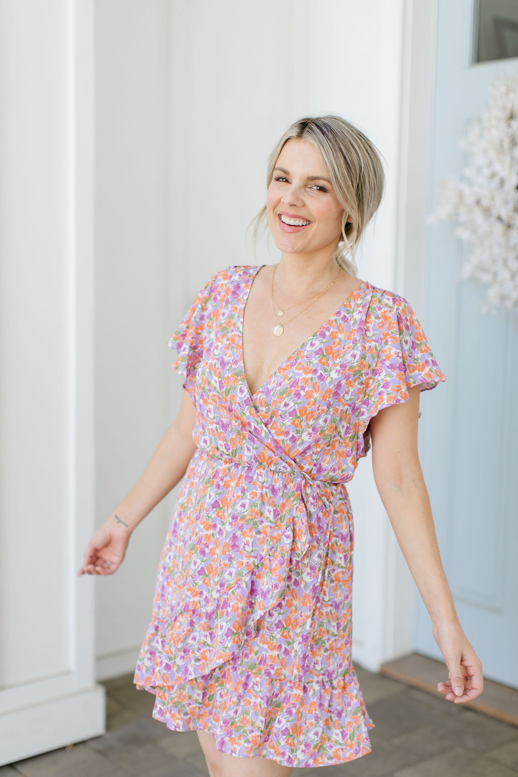 floral dress nordstrom affordable