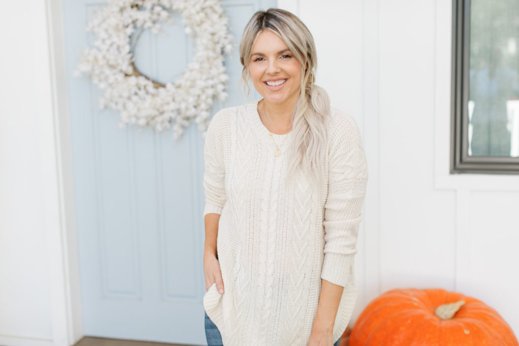 Oversized Affordable Knit Sweater Only 26! Ali Manno (Fedotowsky)
