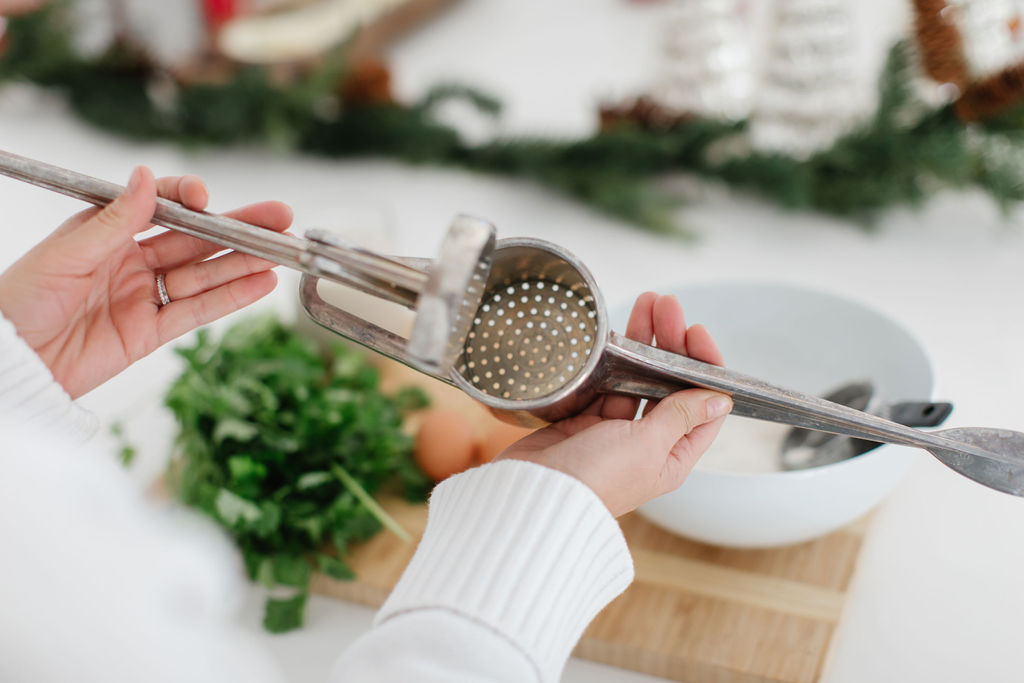 spaetzle press holiday recipes