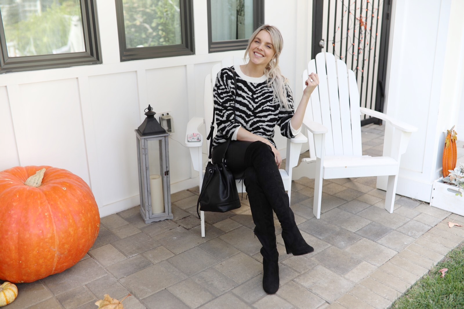 zebra sweater under $17