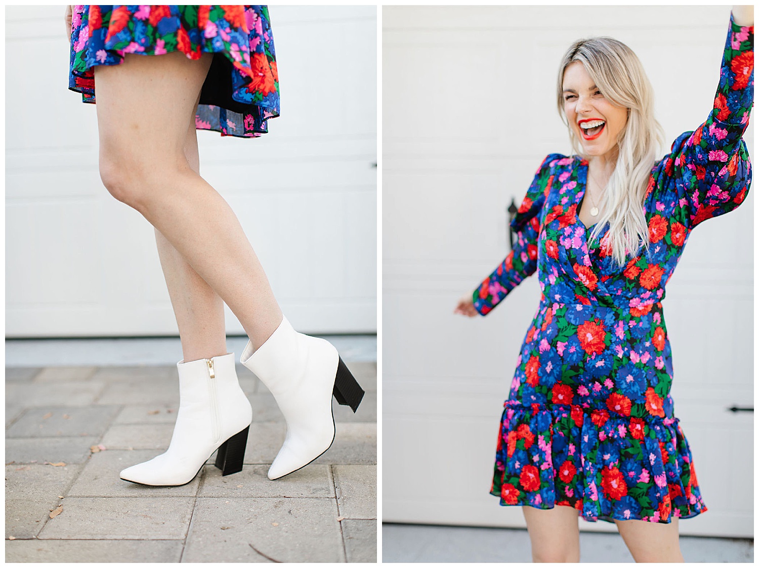 floral wayf dress