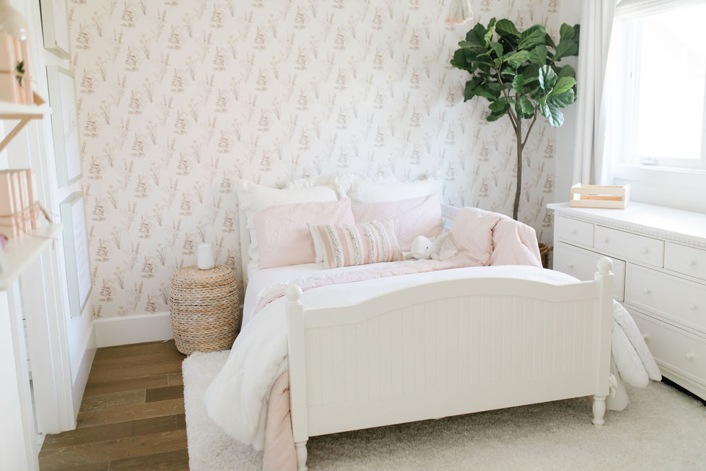 molly's bedroom big girl bed pottery barn current sales 