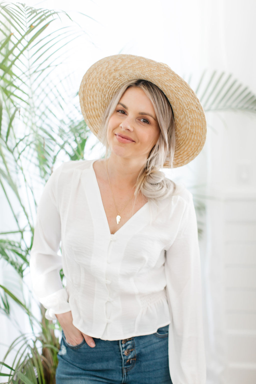 white blouse for vacation