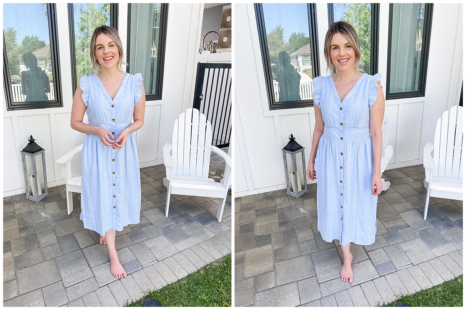 blue dress - summer edition